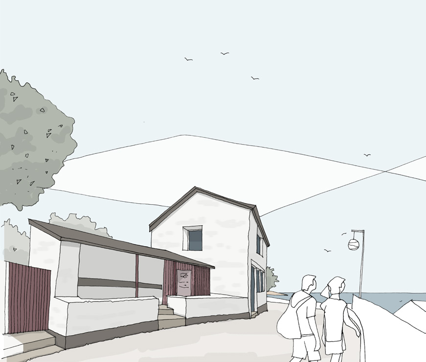 Huer's Hut Redevelopment option 2